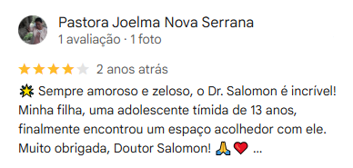 Avaliação de paciente
