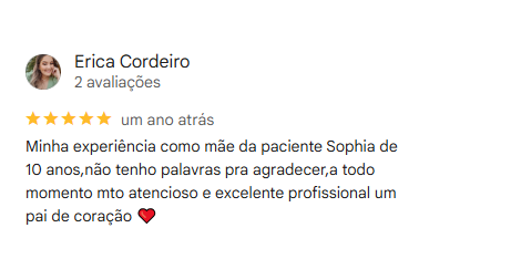 Avaliação de paciente